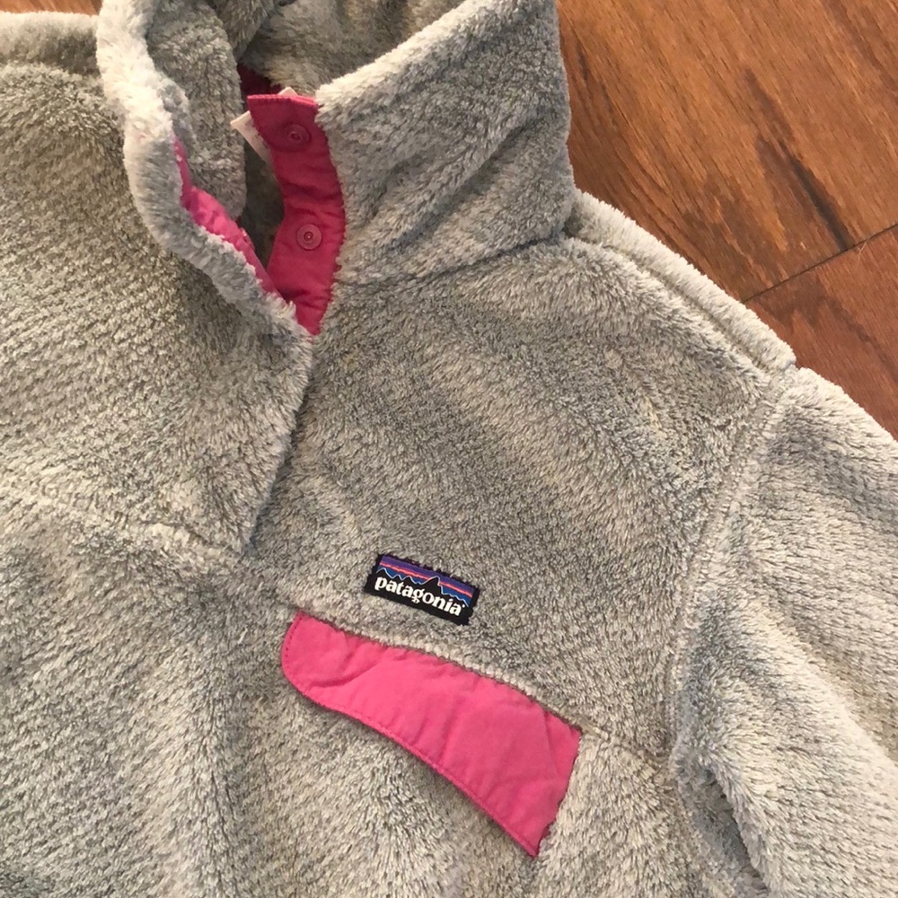 Patagonia Re-Tool Snap-T pullover grey- size small